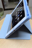 盾優(yōu)匠適用2026年款蘋(píng)果ipad12/11/10代保護套11英寸A16平板360°旋轉保護殼抗摔休眠 筆槽白冰藍 曬單實(shí)拍圖