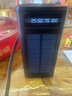 120W戶(hù)外自帶線(xiàn)太陽(yáng)能充電寶超大容量16W20W騎行直播戶(hù)外超級快充 黑色（20萬(wàn)毫安）【太陽(yáng)能防爆電芯】 曬單實(shí)拍圖