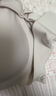 十月結晶哺乳文胸春季裸感透氣產(chǎn)后喂奶孕產(chǎn)婦哺乳內衣 風(fēng)信紫L碼 曬單實(shí)拍圖