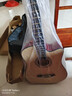 相思鳥(niǎo) 民謠吉他38寸初學(xué)者入門(mén)男女吉他樂(lè )器 亮光原木色 曬單實(shí)拍圖