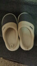 潔麗雅（Grace）棉拖鞋男士秋冬季室內防臭防滑居家保暖厚底踩屎感拖鞋男款冬天 曬單實(shí)拍圖