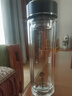 富光拾喜玻璃杯雙層玻璃水杯家用茶杯男女士辦公杯帶過(guò)濾杯子 曬單實(shí)拍圖