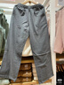 優(yōu)衣庫女裝法蘭絨舒適長(cháng)褲/全棉柔軟寬松直筒休閑褲478849 02 淺灰色 S 曬單實(shí)拍圖