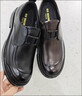 紅蜻蜓男士真皮一腳蹬軟底商務(wù)休閑皮鞋中年爸爸鞋男鞋 WTA33107 黑色41 曬單實(shí)拍圖
