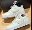 耐克NIKE女空軍一號AF1 運動(dòng)鞋FV3654-111帆白39 曬單實(shí)拍圖
