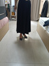 她池高腰百褶裙女2025秋裝新款學(xué)院風(fēng)通勤氣質(zhì)松緊腰中長(cháng)半身裙 曬單實(shí)拍圖