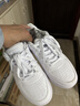 361°運動(dòng)男鞋春夏季學(xué)生復古厚底增高小白休閑板鞋子男672426615-1 曬單實(shí)拍圖