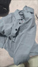 羅蒙純棉襯衫男長(cháng)袖工裝男士襯衣日系休閑寬松上衣春秋款外 609淺藍色長(cháng)袖 XL 135-155斤 曬單實(shí)拍圖