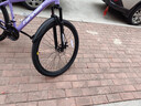 永久鋁合金山地自行車(chē)成年人男女士單車(chē)F7 24速-梅林紫-線(xiàn)碟 27.5 曬單實(shí)拍圖