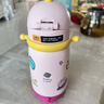 babycare兒童水杯6個(gè)月以上寶寶霸王龍不銹鋼保溫杯上學(xué)450ml-新舊款混發(fā) 曬單實(shí)拍圖