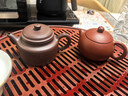 璽翰雅（ROYHOYE）宜興紫砂壺純手工名家正宗原礦底槽清大蘊德鐘壺家用泡茶壺茶器 德鐘壺 210ml 曬單實(shí)拍圖