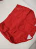 都市麗人紅色內褲女高腰大碼純棉100A抑菌加長(cháng)襠2026馬年本命年三角褲女士 曬單實(shí)拍圖