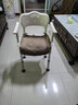 魚(yú)躍（Yuwell）坐廁椅坐便椅老人殘疾人孕婦坐浴椅洗澡椅扶手移動(dòng)馬桶H027A 曬單實(shí)拍圖
