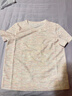 百圖（betu）女裝2026年春夏新款T恤淺色系簡(jiǎn)約百搭短袖休閑上衣女2602X04 杏色 S 曬單實(shí)拍圖