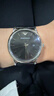 EMPORIO ARMANI阿瑪尼手表男士 簡(jiǎn)約商務(wù)風(fēng)黑色皮帶歐美表 生日禮物送男友AR2500 曬單實(shí)拍圖