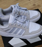 adidas ENTRAP美式校園風(fēng)運動(dòng)少年感復古籃球風(fēng)板鞋男女阿迪達斯   白色/淺藍/灰色   36.5 曬單實(shí)拍圖