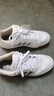 adidas ENTRAP美式校園風(fēng)運動(dòng)少年感復古籃球風(fēng)板鞋男女阿迪達斯   白/金色   42 曬單實(shí)拍圖