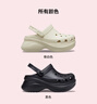 卡駱馳（CROCS）小鯨魚(yú)女士洞洞鞋|206302 黑色-001 35(220mm) 曬單實(shí)拍圖