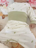 婧麒（JOYNCLEON）新生嬰兒衣服純棉男女寶寶春秋睡衣分體打底內衣套裝 Jyf153023 曬單實(shí)拍圖