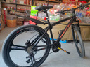 鳳凰上海鳳凰山地車(chē)自行車(chē)男士女式學(xué)生成人變速寬胎越野公路賽單車(chē) 鋁架油剎/全套競速軸承/三刀消黑 27.5寸30速【建議168-198cm】 曬單實(shí)拍圖