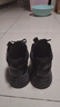 奧爾彼皮鞋男款2026新款商務(wù)休閑牛皮內增高加絨保暖男鞋英倫風(fēng)圓頭厚底 黑色【增高款】 42 【尺碼偏大，建議拍小一碼】 曬單實(shí)拍圖