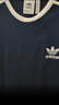 阿迪達斯（adidas）三葉草男女款 3-STRIPES TEE 短袖 KB2459 黑色 L 曬單實(shí)拍圖