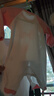 多嘻?？▼雰捍貉b連體衣新生兒衣服男女童四季長(cháng)袖哈衣 粉紅線(xiàn)條兔子 66cm 曬單實(shí)拍圖