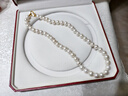 天使之淚淡水珍珠項鏈送媽媽9-10mm近正圓強光生日新年禮物送老婆送長(cháng)輩 曬單實(shí)拍圖