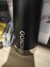 哈爾斯（HAERS）保溫杯咖啡杯便攜男女316不銹鋼車(chē)載隨手杯辦公室杯子 黑曜580ml 曬單實(shí)拍圖