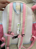 SHUKIKU樂(lè )兜兜兒童公仔雙肩包幼兒園書(shū)包小學(xué)生防潑水背包 桃桃紫芋 M 曬單實(shí)拍圖