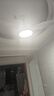 美的（Midea）風(fēng)扇燈餐廳吊扇燈led臥室48寸開(kāi)葉扇三葉扇熟睡風(fēng)包安裝 曬單實(shí)拍圖