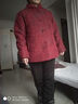 卡柏妃奶奶冬裝棉服女中老年人紅色喜慶棉襖媽媽本命年老人衣服太太唐裝 曬單實(shí)拍圖