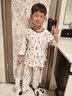 ELLE BABY寶寶睡衣果果衣春夏季分體空調服純棉短袖家居服 森林童話(huà) 120 曬單實(shí)拍圖