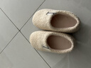 俞兆林（YUZHAOLIN）棉拖鞋男女冬季棉鞋包跟棉拖鞋保暖家居棉拖鞋 YZL1903 曬單實(shí)拍圖