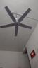 奧克斯（AUX）吊扇五葉輕音大風(fēng)力樓頂扇家用商用宿舍電風(fēng)扇工業(yè)工廠(chǎng)吊式風(fēng)扇 48寸白色吊扇【5葉強勁風(fēng)+精鋼扇葉+3檔大風(fēng)力】 曬單實(shí)拍圖
