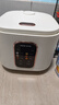 奧克斯家用電飯煲2-3人多功能智能預約迷你陶瓷釉?xún)饶戨婏堝侅覝笾噱佉诲伓嘤?L3L 3L 【智能款】【陶瓷釉球膽】2-5人 曬單實(shí)拍圖