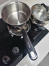特福（Tefal）法式簡(jiǎn)約316L不銹鋼加厚奶鍋 嬰兒輔食鍋寶寶牛奶鍋熱奶小湯鍋 曬單實(shí)拍圖