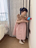 考拉鼻鼻[復古小格連衣裙·甜美田園風(fēng)]女童春夏多色寬松兩穿裙子 曬單實(shí)拍圖