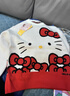 巴拉巴拉【HelloKittyIP】女童毛衫春秋針織衫拜年萌甜美可愛(ài) 米白10302 130 曬單實(shí)拍圖