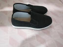 颯望正宗老北京布鞋男款高端輕奢2026新款千層底減震透氣一腳蹬防滑 黑底 43 曬單實(shí)拍圖