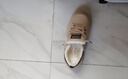 啄木鳥(niǎo)真皮加絨棉鞋女冬季百搭休閑小白鞋軟底防滑防水運動(dòng)鞋 啄木鳥(niǎo)-卡其【線(xiàn)上專(zhuān)賣(mài)加絨】 37 【標準尺碼】 曬單實(shí)拍圖