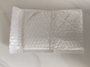 九千谷 氣泡袋打包快遞袋泡沫袋信封袋防震服裝書(shū)本包裝袋復合珠光膜 15*25cm 【50個(gè)裝】 曬單實(shí)拍圖