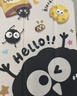 QBOSS適用ipad11保護殼蘋(píng)果ipad10平板保護套ipad12代2026軟22旋轉25款A16帶筆槽A19亞克力防彎卡通煤球 曬單實(shí)拍圖