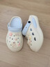 百慕傾臣洞洞鞋女款2026新款夏季外穿厚底eva防滑防臭足弓支撐涼拖鞋女士 白藍【小貓小魚(yú)】 36-37 標準碼（內長(cháng)235mm） 曬單實(shí)拍圖