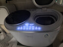 美的（Midea）1KG雙子座波輪內衣洗衣機家用全自動(dòng) 1.396洗凈比變頻除菌雙艙分桶分區迷你洗衣機MNBB10VH70E 曬單實(shí)拍圖