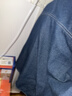左西男童牛仔襯衫兒童外套長(cháng)袖2026新款春秋裝男孩襯衣 深牛仔色 130 曬單實(shí)拍圖