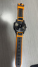 佳明（GARMIN）靚橙/墨灰拼色硅膠快拆表帶22mm,適用F8(47mm)/S70(47mm) 曬單實(shí)拍圖