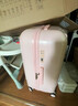 稻草人行李箱女20寸登機箱多功能可愛(ài)雪糕拉桿箱萬(wàn)向輪結實(shí)旅行箱密碼箱 茱萸粉【USB+杯架+掛鉤】 20寸(登機箱) 曬單實(shí)拍圖