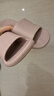 京東京造【抗菌皮紋拖】eva軟彈拖鞋居家室內防臭浴室涼拖女士粉色37-38 曬單實(shí)拍圖