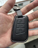 Ewitgo大眾鑰匙套新速騰邁騰朗逸帕薩特途觀(guān)L途岳ID3探岳ID4真皮包扣殼 B款【深幽黑】鋁合金邊框+山羊皮 曬單實(shí)拍圖